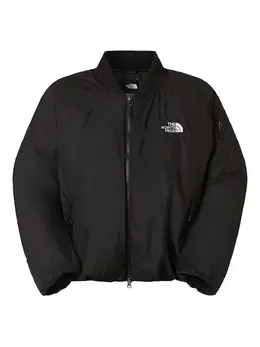 The North Face: Куртка  Logo с принтом
