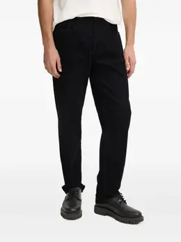 Armani Exchange: Чёрные брюки 