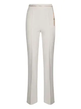 Elisabetta Franchi: Белые брюки 