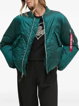 Alpha Industries: Зелёная куртка 