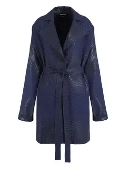 Giorgio Armani: Синее пальто 