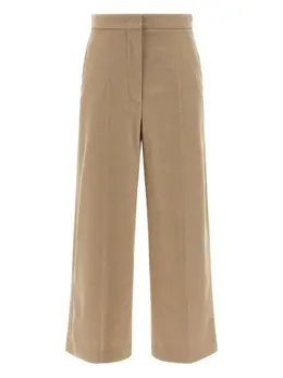 Max Mara: Бежевые брюки 