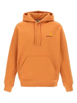 Carhartt WIP: Оранжевая толстовка  American