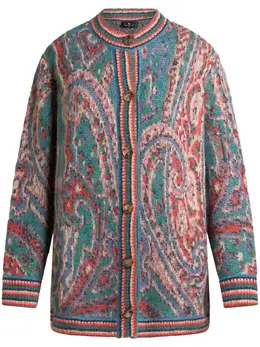 ETRO: Голубой кардиган 