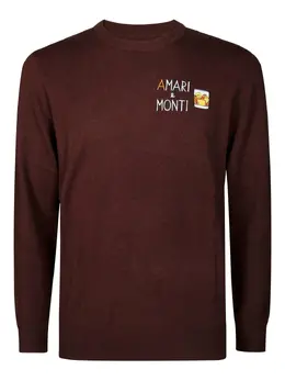 MC2 Saint Barth: Коричневый свитер 