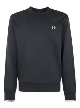 Fred Perry: Зелёный свитшот  Laurel Wreath