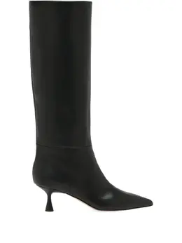 Gianvito Rossi: Чёрные ботинки 