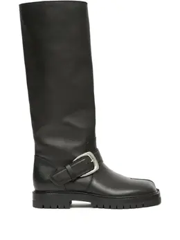 Maison Margiela: Чёрные сапоги  Tabi