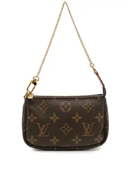Louis Vuitton Pre-Owned: Коричневая сумка 