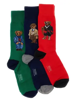 Polo Ralph Lauren: Зелёные носки 