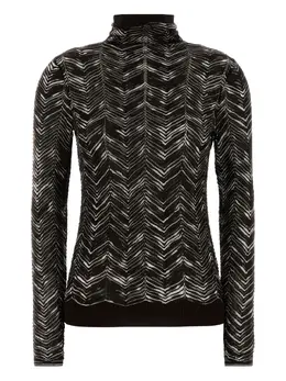Missoni: Коричневый свитер 