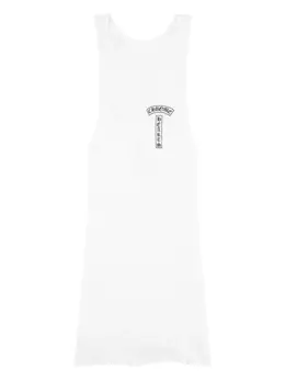 Chrome Hearts: Белая майка 