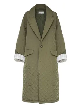 Maison Margiela: Стёганое пальто 