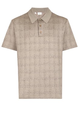 Brioni: Бежевое поло 