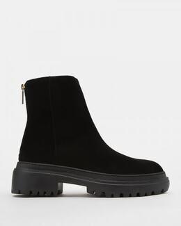 Pollini: Чёрные ботинки 