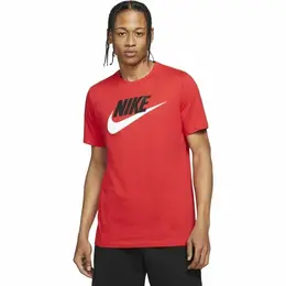 NIKE: Красная футболка  NSW