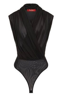 Max Mara Studio: Чёрный боди 