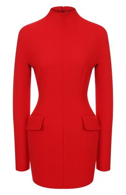 Sportmax: Красное платье 