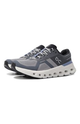 On Running: Серые кроссовки 