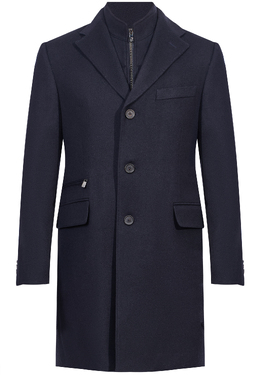 CORNELIANI: Синее пальто 