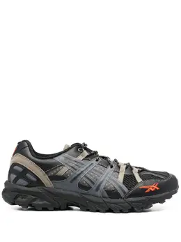 ASICS: Чёрные кроссовки  Gel