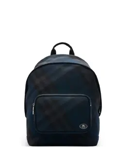 Burberry: Голубой рюкзак 