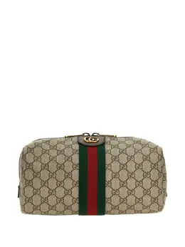 Gucci: Бежевая сумка  Ophidia