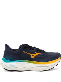 Mizuno: Голубые кроссовки 