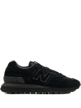 New Balance: Чёрные кроссовки  574
