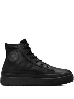 Converse: Чёрные кроссовки 