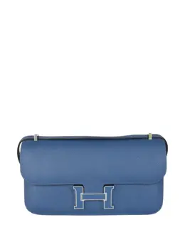 Hermès Pre-Owned: Голубая сумка через плечо 