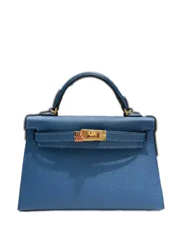 Hermès Pre-Owned: Голубая сумка-шоппер 