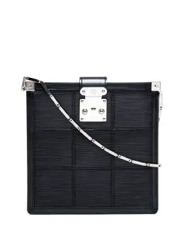 Louis Vuitton Pre-Owned: Чёрная сумка через плечо 