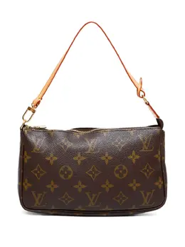 Louis Vuitton Pre-Owned: Коричневая сумка 