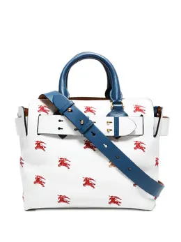 Burberry Pre-Owned: Белая сумка-шоппер 