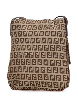 Fendi Pre-Owned: Коричневая сумка через плечо 