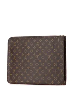 Louis Vuitton Pre-Owned: Коричневая сумка 