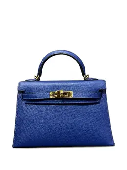 Hermès Pre-Owned: Голубая сумка-шоппер 