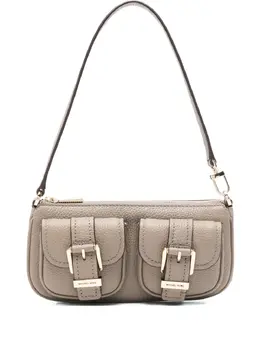 Michael Michael Kors: Бежевая сумка 