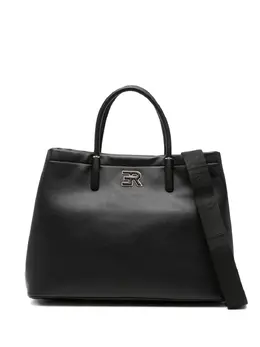 Ermanno Scervino: Чёрная сумка-шоппер 