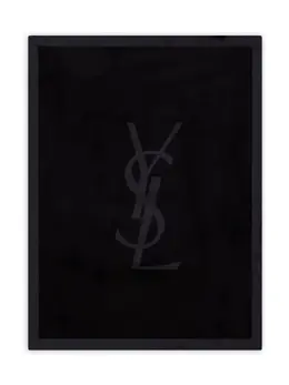 Saint Laurent: Чёрный шарф 