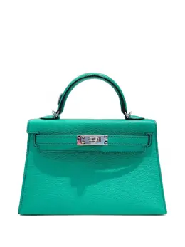 Hermès Pre-Owned: Зелёная сумка-шоппер 