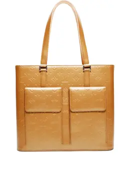 Louis Vuitton Pre-Owned: Жёлтая сумка-шоппер 