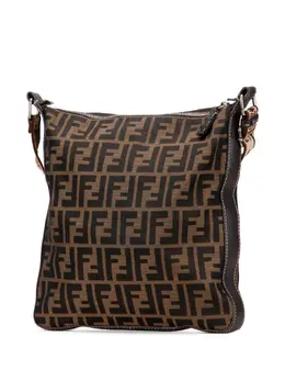Fendi Pre-Owned: Коричневая сумка через плечо 