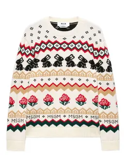 MSGM: Свитшот из шерсти 