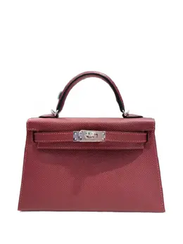 Hermès Pre-Owned: Красная сумка-шоппер 
