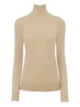 Chloé: Бежевый свитер 