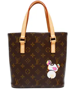 Louis Vuitton Pre-Owned: Коричневая сумка-шоппер 