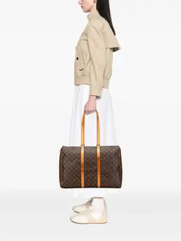 Louis Vuitton Pre-Owned: Коричневая дорожная сумка 