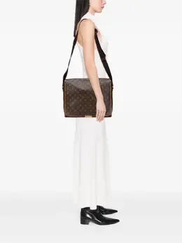 Louis Vuitton Pre-Owned: Коричневая сумка через плечо 